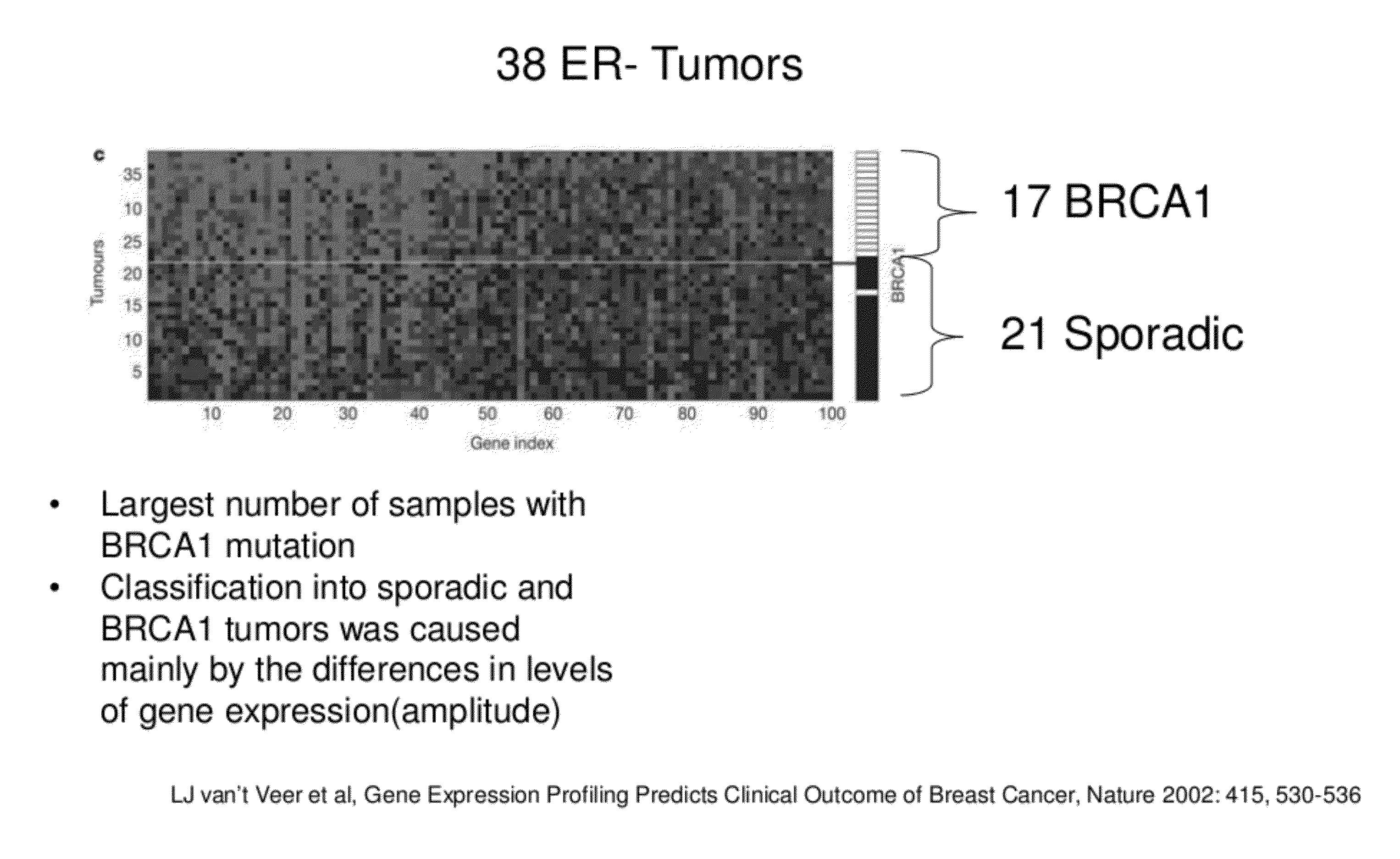 DNA repair or BRCA1-like gene signature