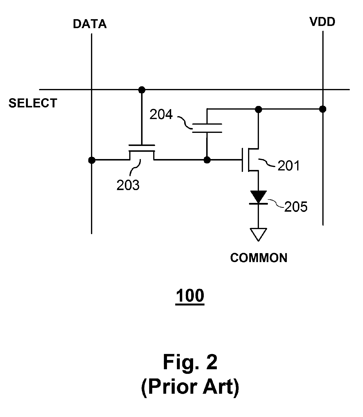 Light emitting device display circuit and drive method thereof