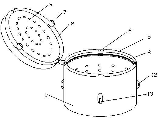 a cooking pot