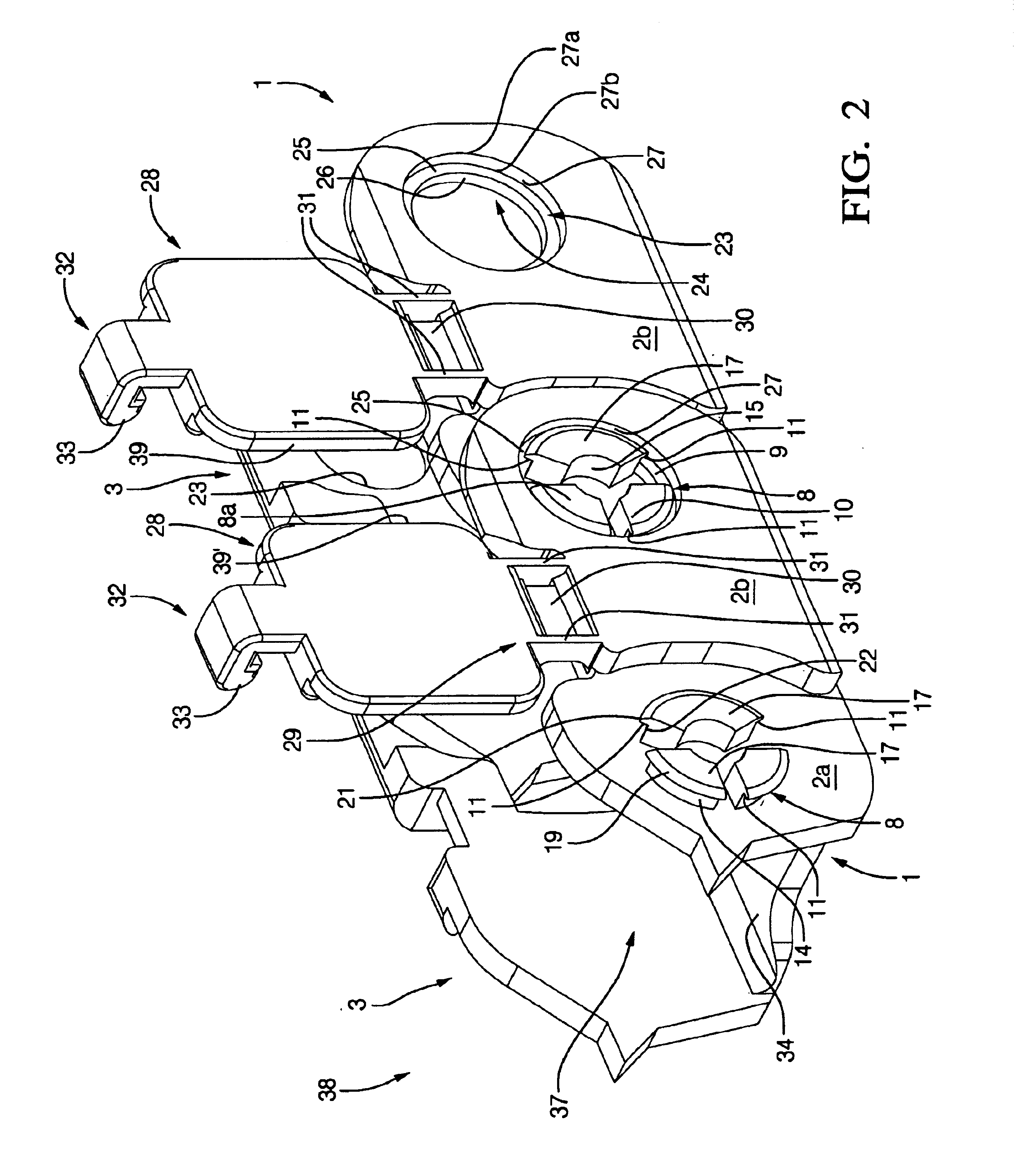 Chain links and cable carrier chains containing same