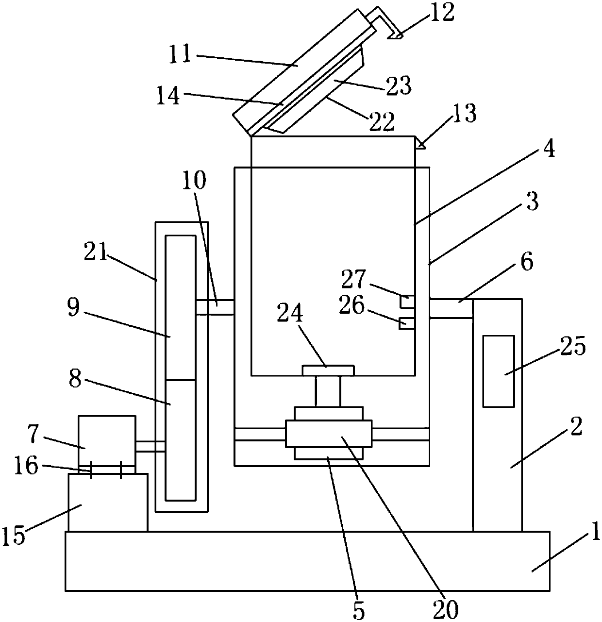 PVC thin film distribution device with monitoring function