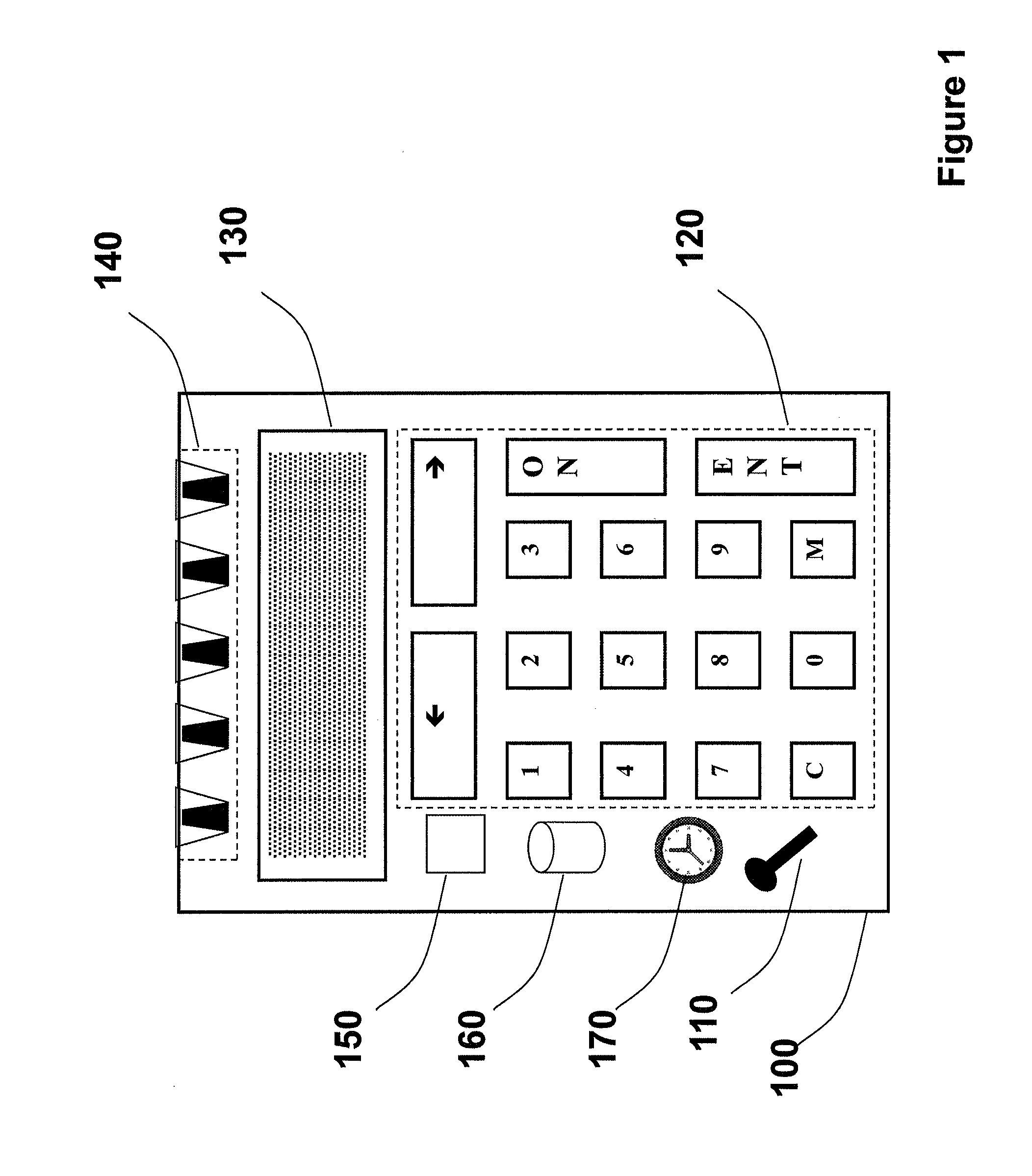 Strong authentication token with acoustic data input over multiple carrier frequencies