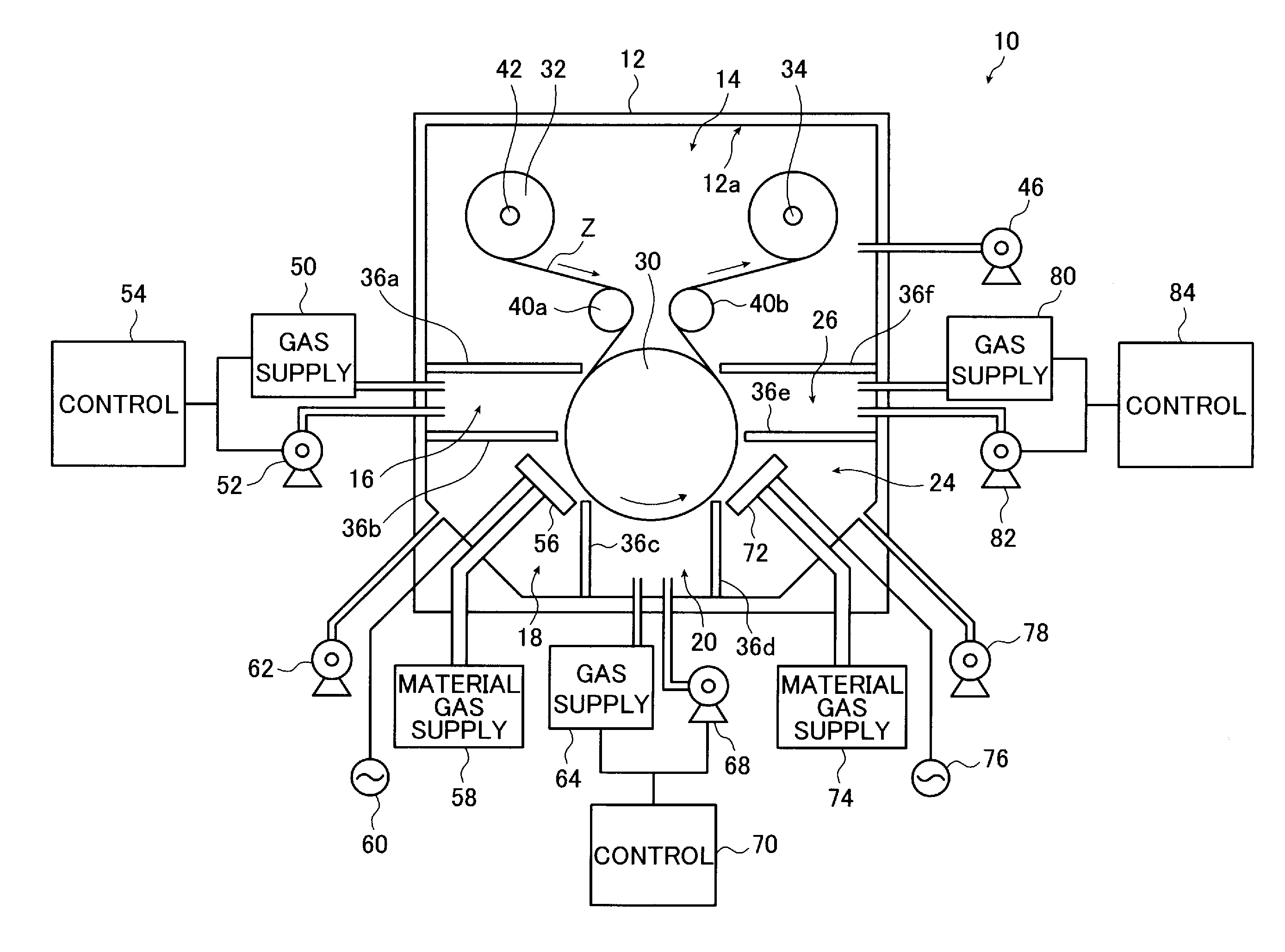 Film deposition device