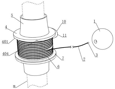 Semi-open one-piece tennis ball for teaching