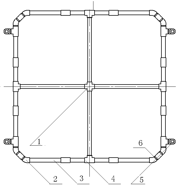 Underwater net box culturing system