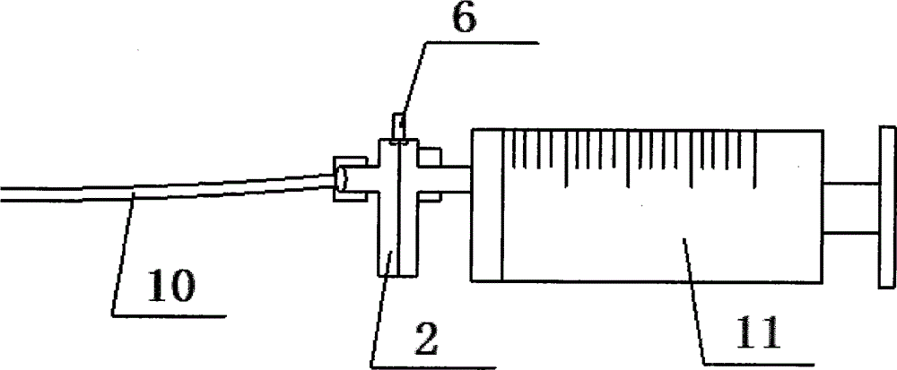 Disposable thrombus filter connector