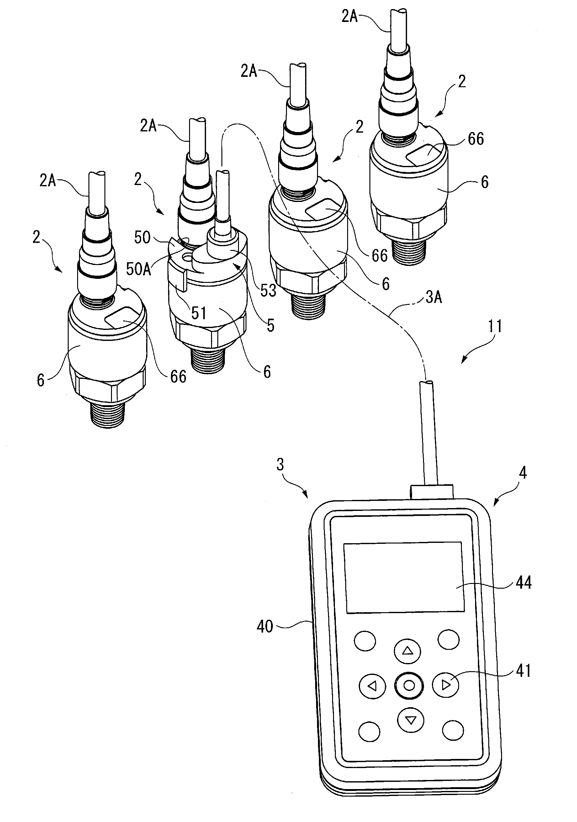 Physical quantity measuring device