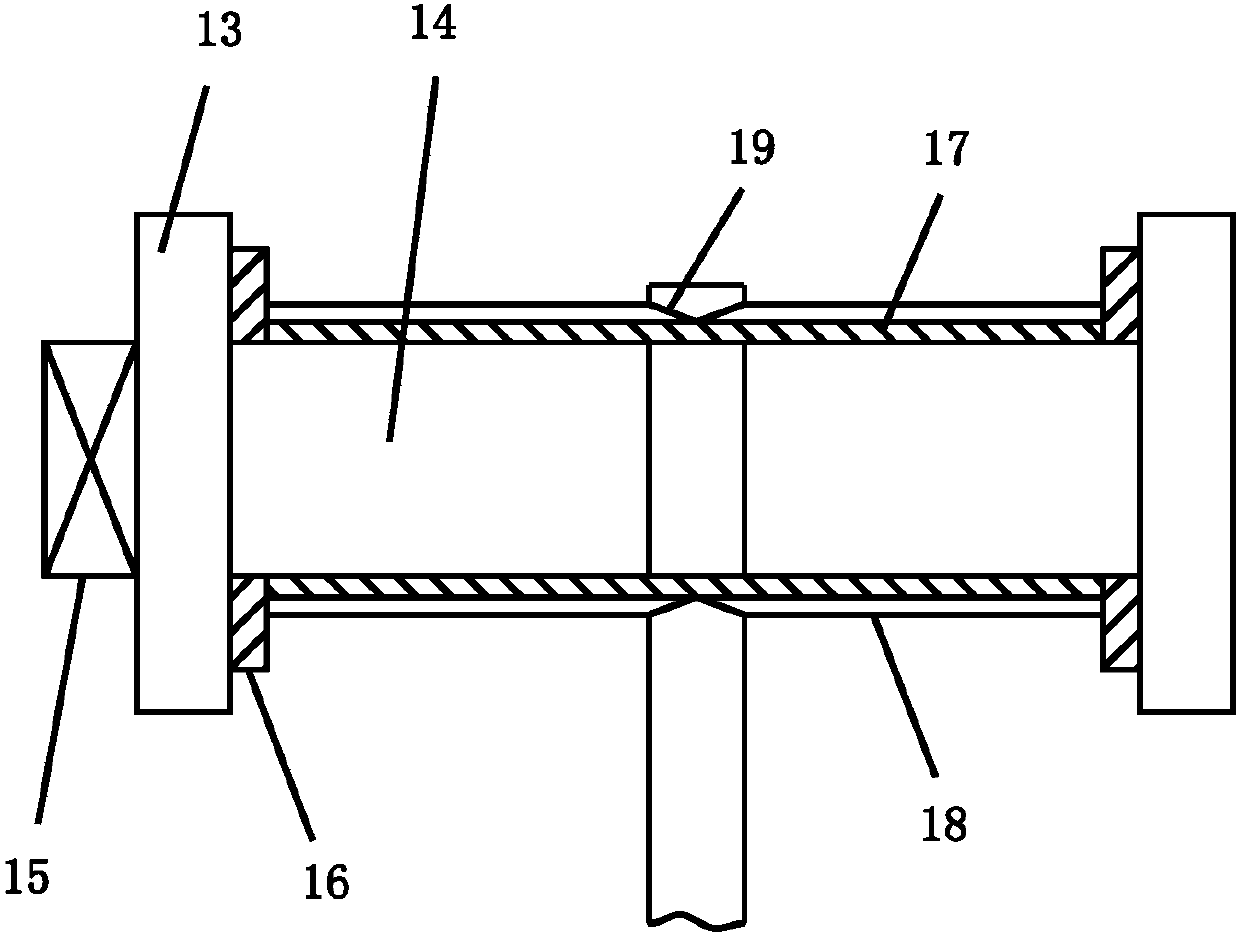 Lower-hanging-type truss structure based on quadrilateral mechanism
