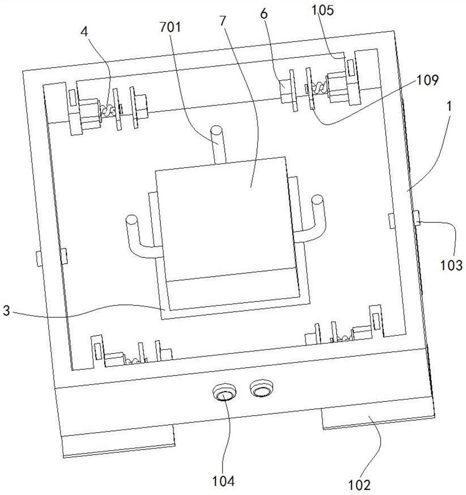 A kind of installation structure and using method of indoor communication device based on 5g network