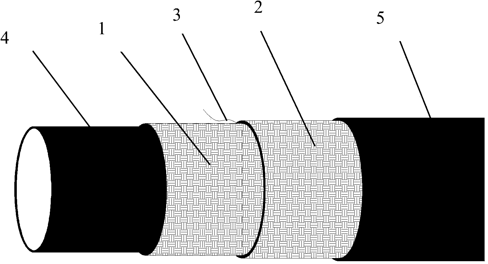 Hose capable of being flattened and manufacturing method thereof