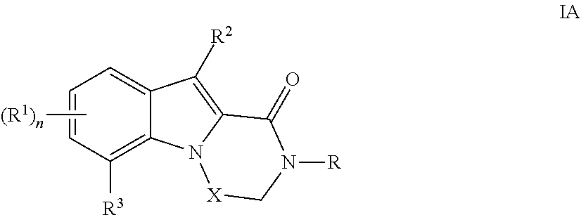 Piperazino[1,2-a]indol-1-ones and [1,4]diazepino[1,2-a]indol-1-one