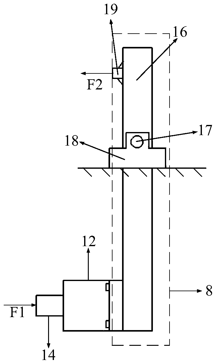 Micro-propulsion measurement system for microminiature underwater moving device, and measurement method thereof