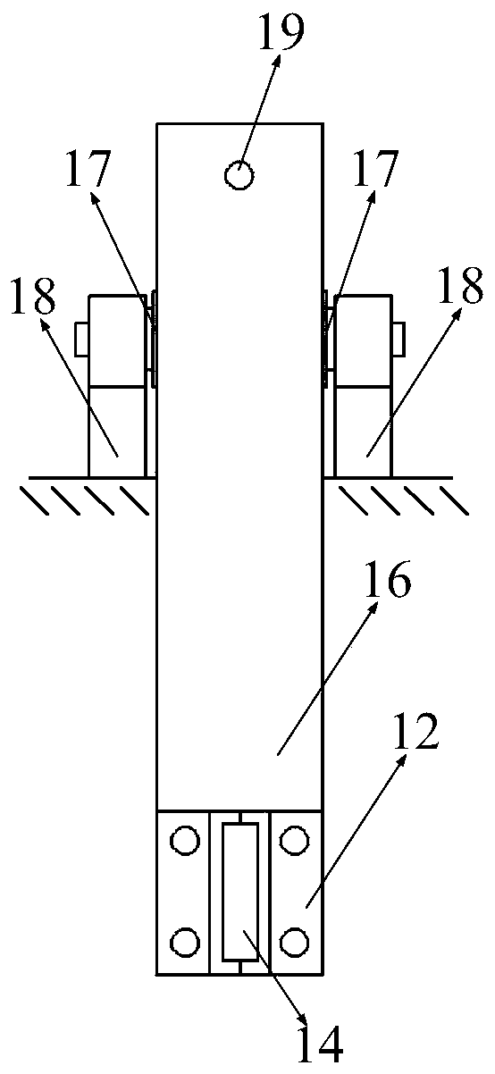 Micro-propulsion measurement system for microminiature underwater moving device, and measurement method thereof