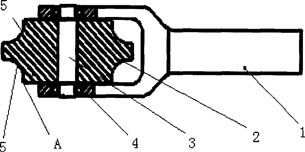 Method for processing spherical closing-in of thin-wall alloy steel delivery tube and special-purpose hob cutter