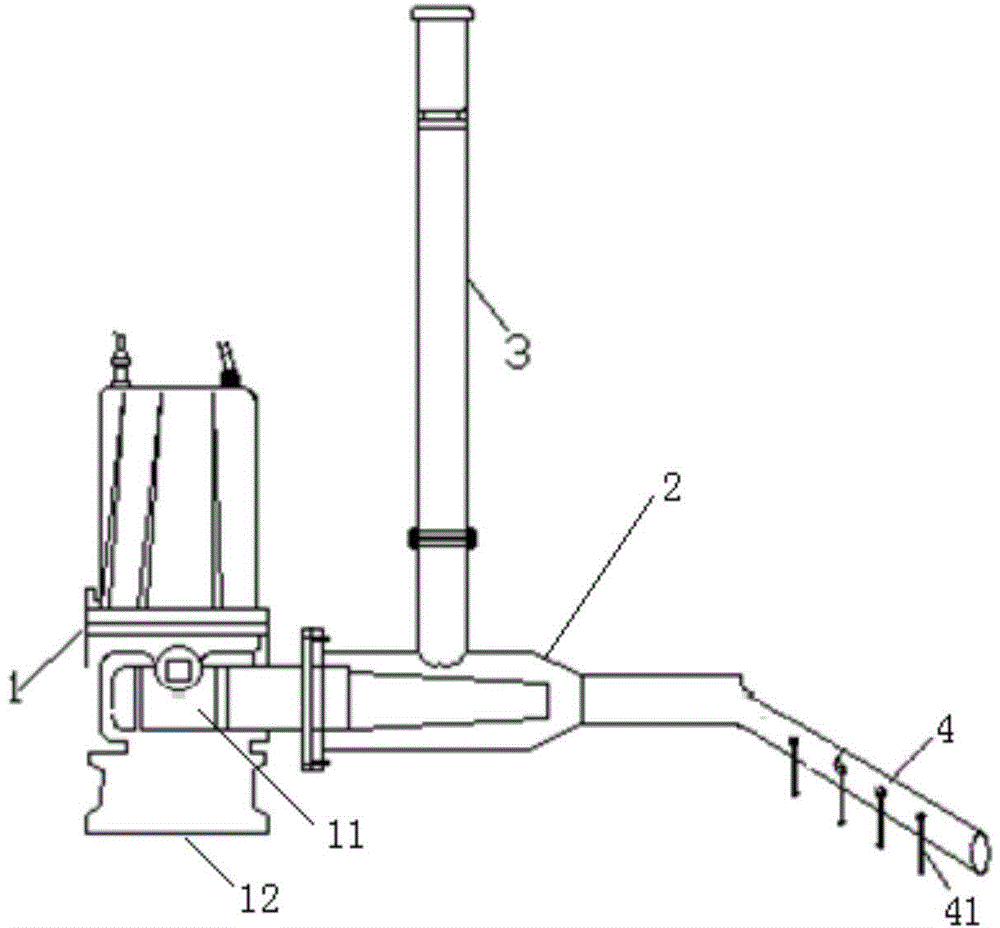 A kind of aeration device and aeration method for strengthening the controlled release of endogenous nutrient salt for sediment restoration