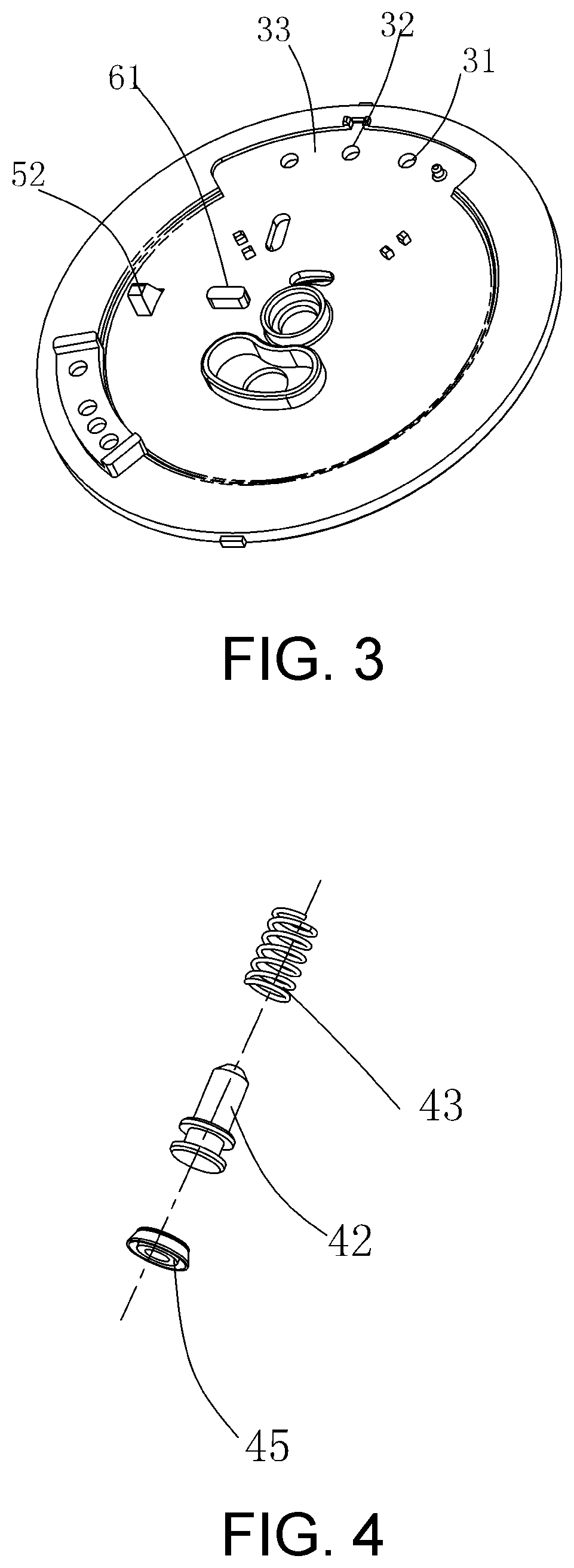 Spray gun shower head with automatic reset function