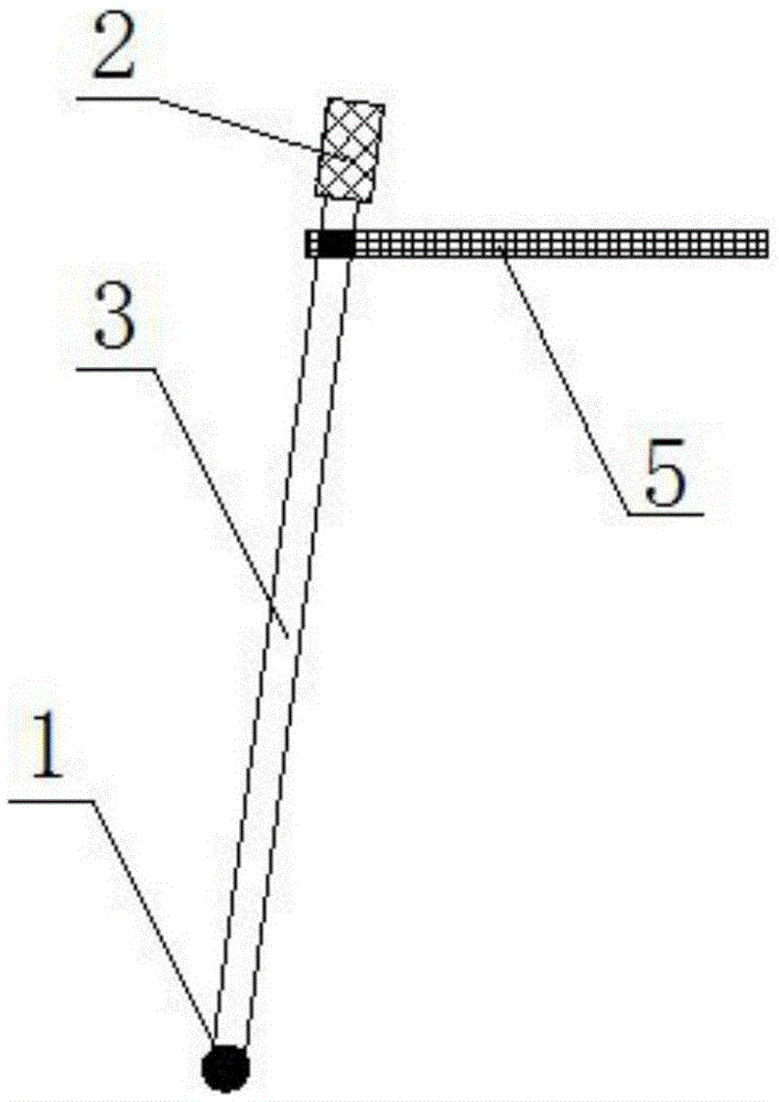 A device and method for measuring the compactness of rockfill concrete