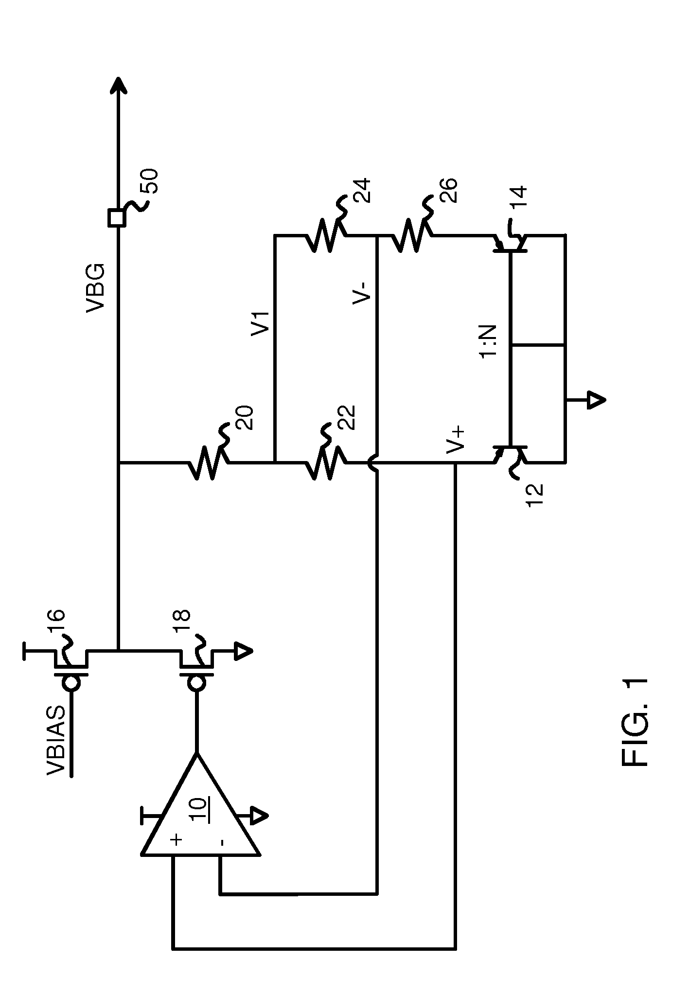 Bi-directional trimming methods and circuits for a precise band-gap reference