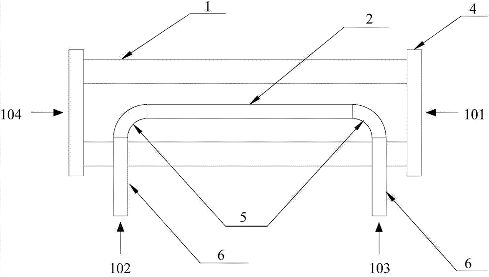 Over-mode circular waveguide broadband directional coupler and design method thereof
