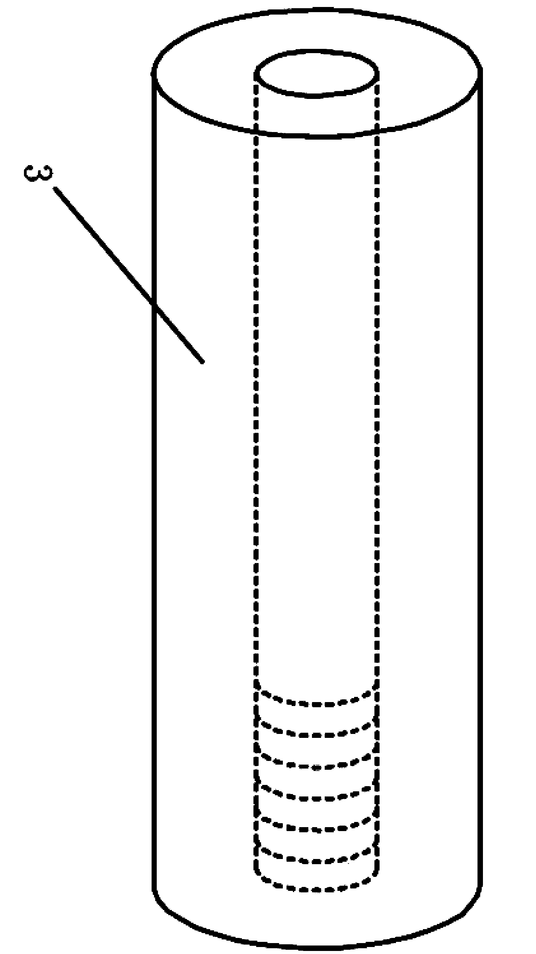 Connecting method of cue