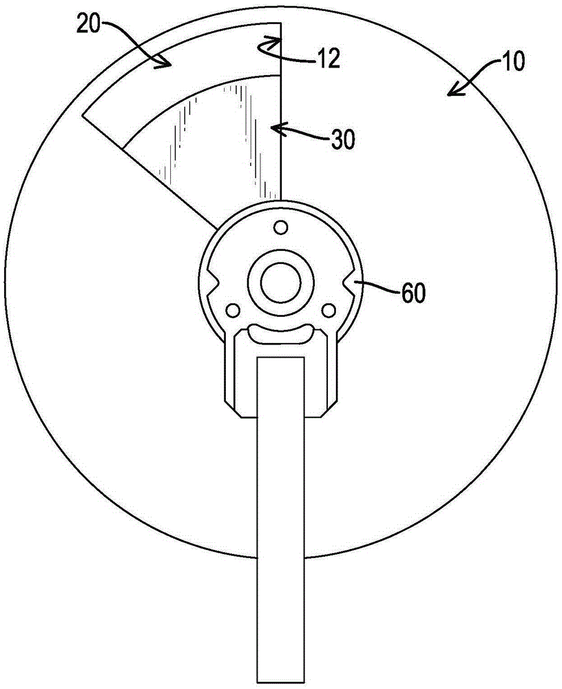 Projector combined type optical color wheel device