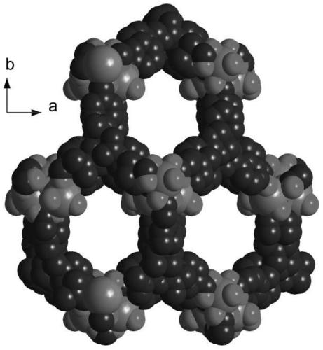 Crystalline calcium-based microporous framework material and preparation method thereof