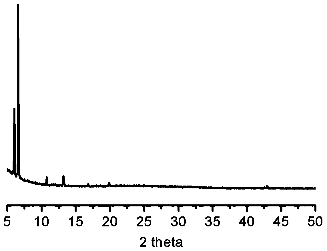 Crystalline calcium-based microporous framework material and preparation method thereof