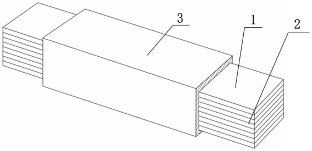 Carbon fiber inhaul cable capable of being used for large building structure