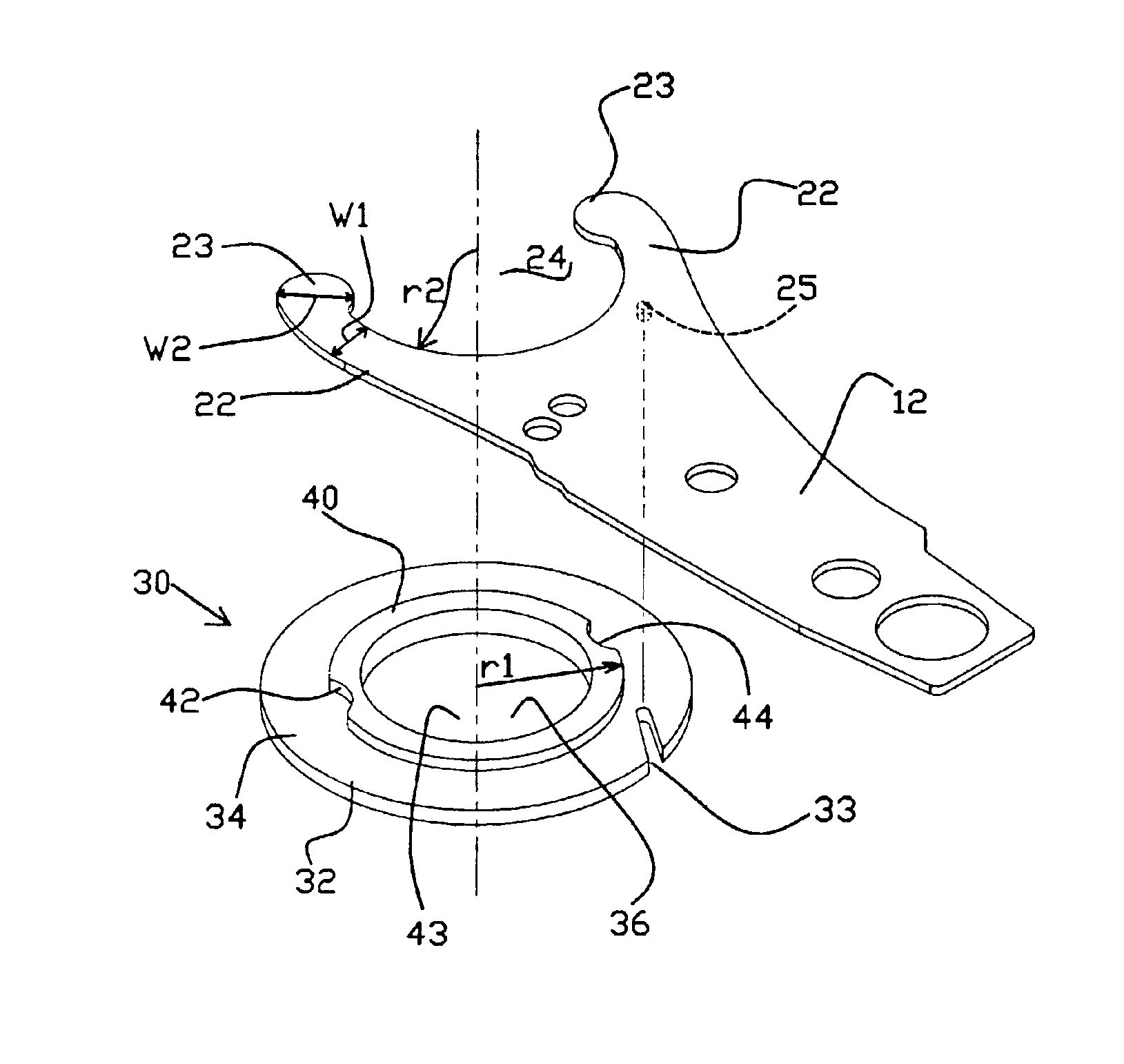 Method for mounting an arm to an actuator