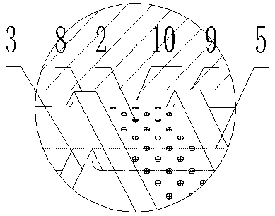 Rumination type plastic extruder screw and material extruding method