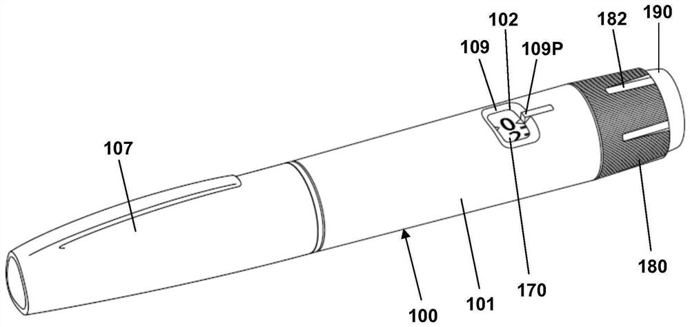 Accessory device with mounting feature for engaging dial member