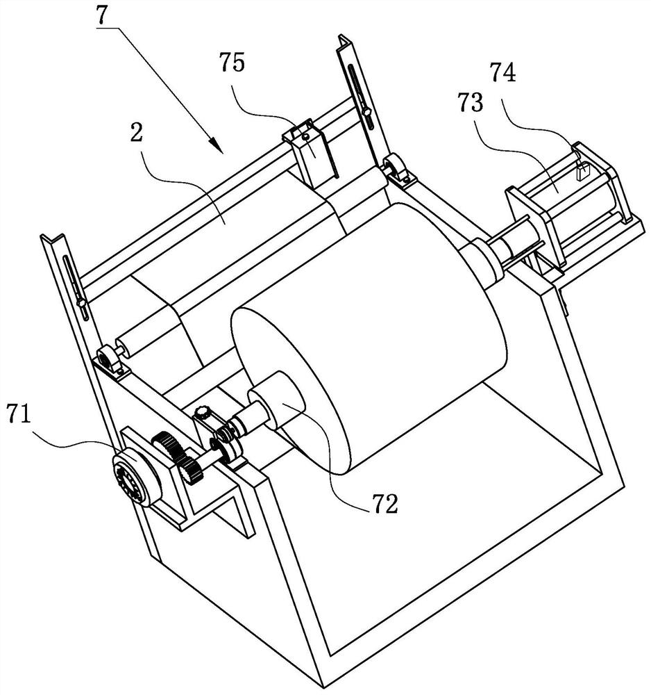 A kind of manufacturing device and manufacturing method of engineering plastic drainage board