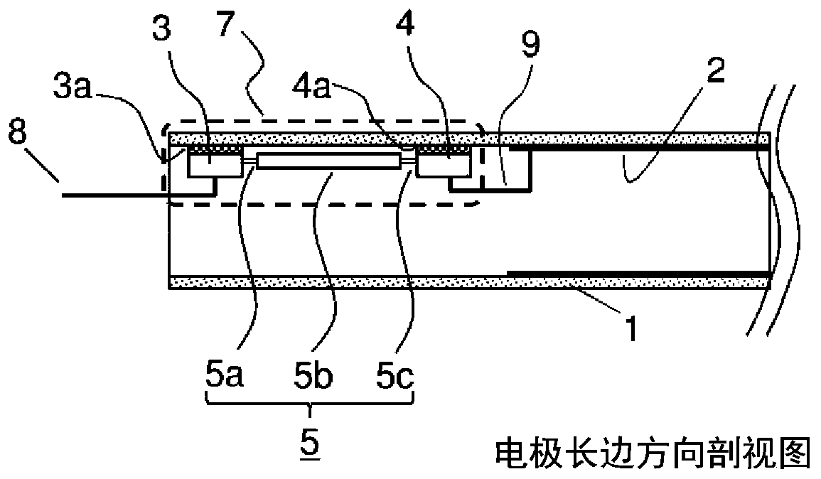 Current blocking element and ozone generation device