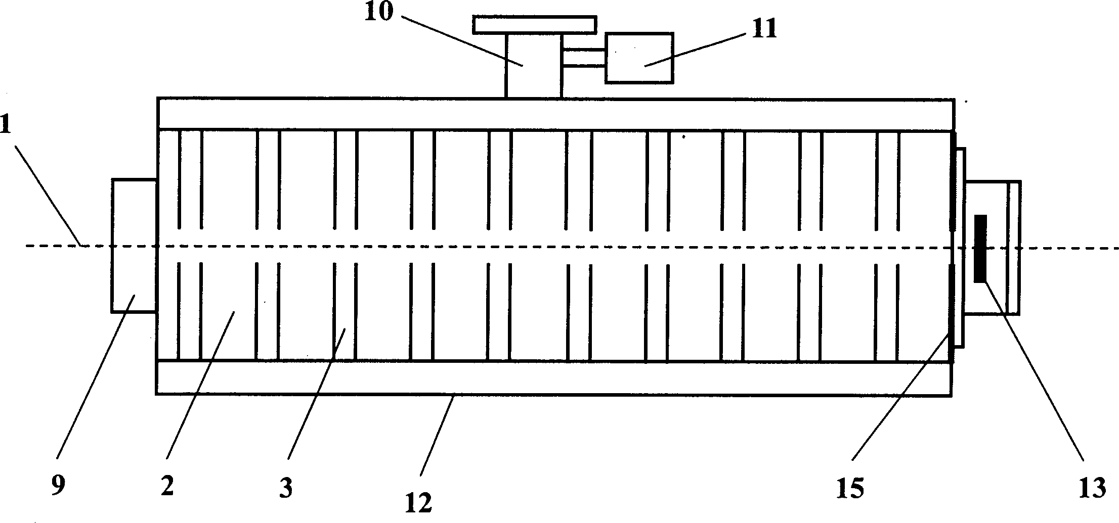Standing wave electronic straight line accelerator