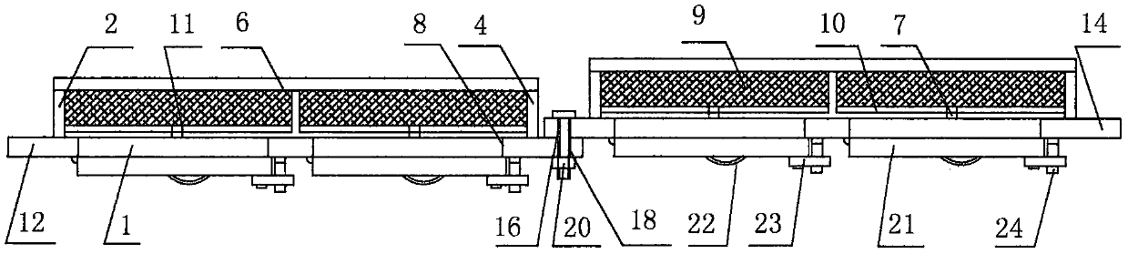 Heat preservation heating device used in culvert low-temperature environment and using method