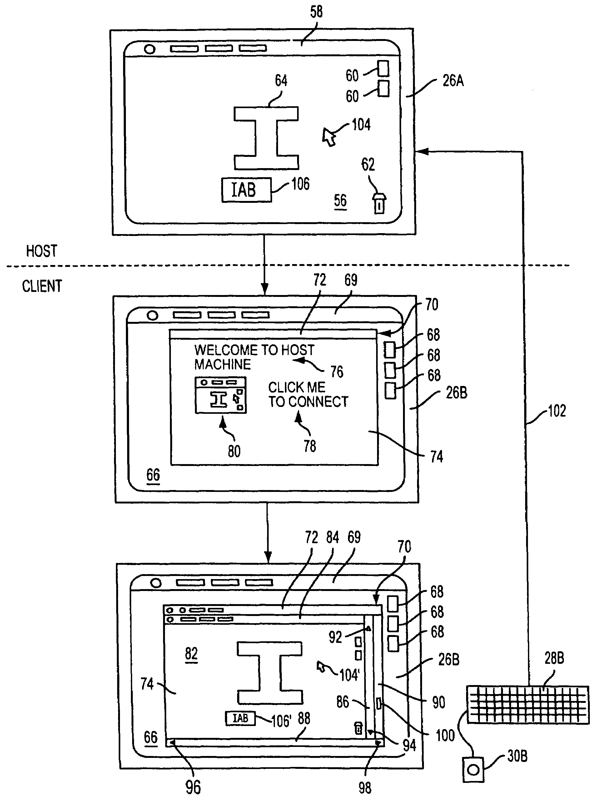 Method and apparatus for computing over a wide area network