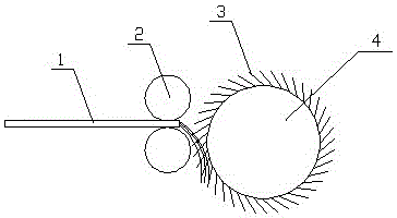 Nano bacterial cellulose superfine fiber processing method