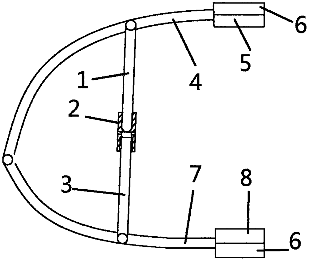 Supporting frame for oral cavity