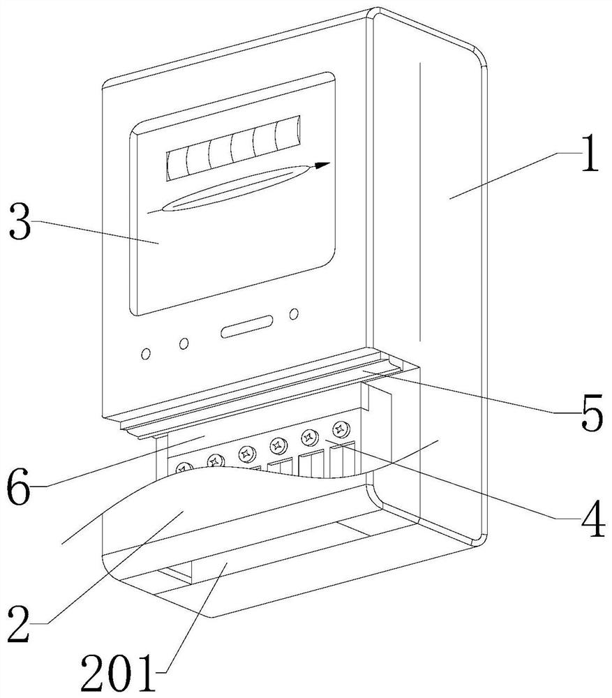 Electric meter with real-time monitoring function