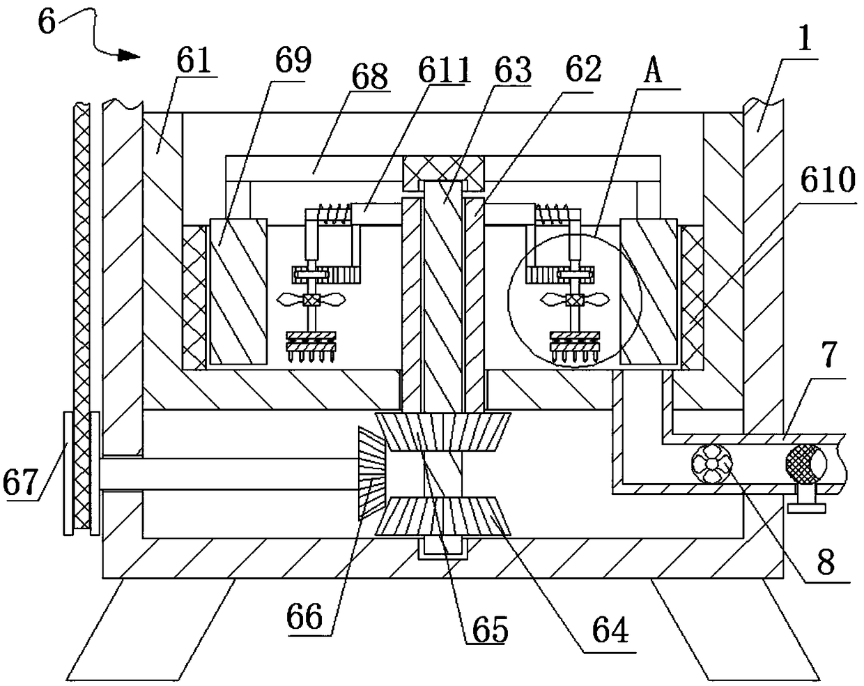 Quick casting wax melting device for precise casting production