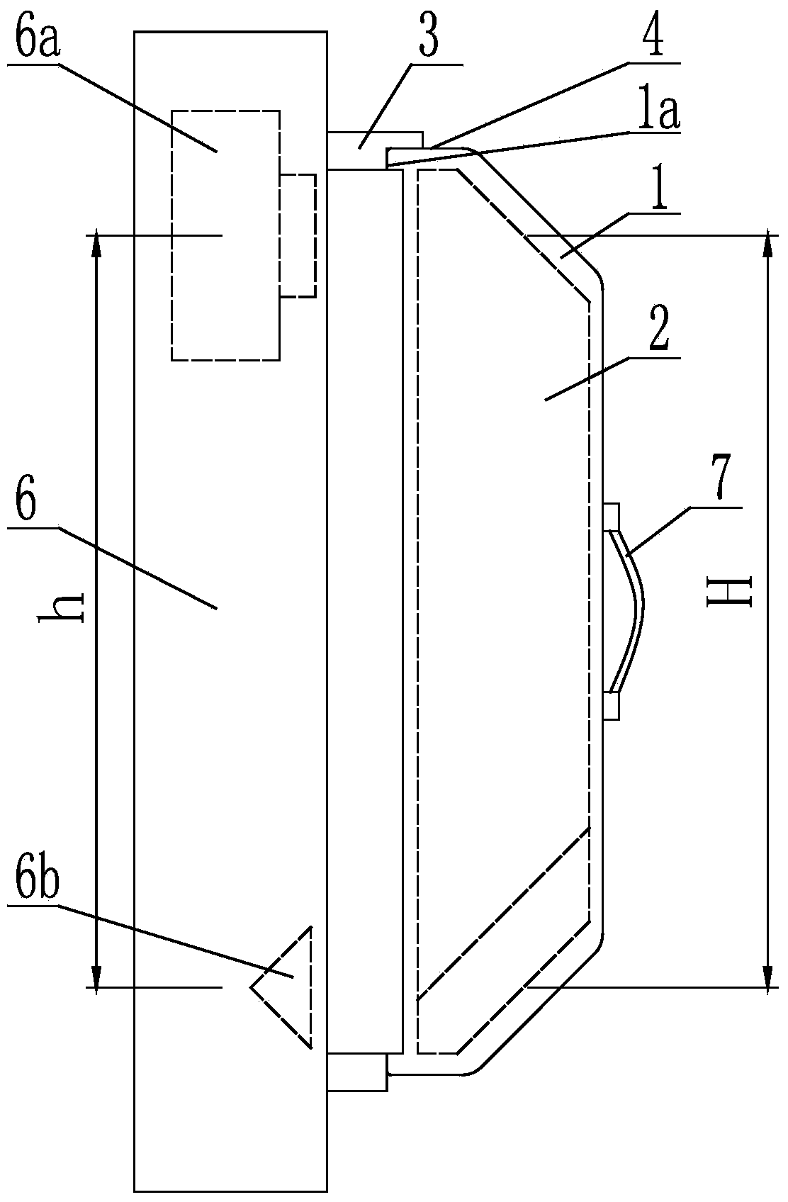 Collimator parallel optical axis orientation included angle calibration device