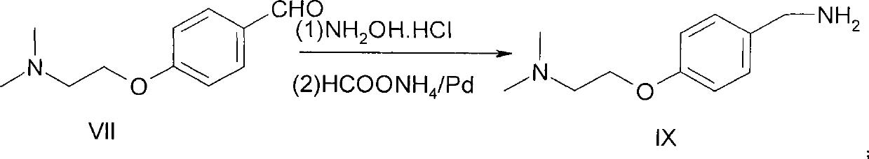 Preparation method of itopride hydrochloride