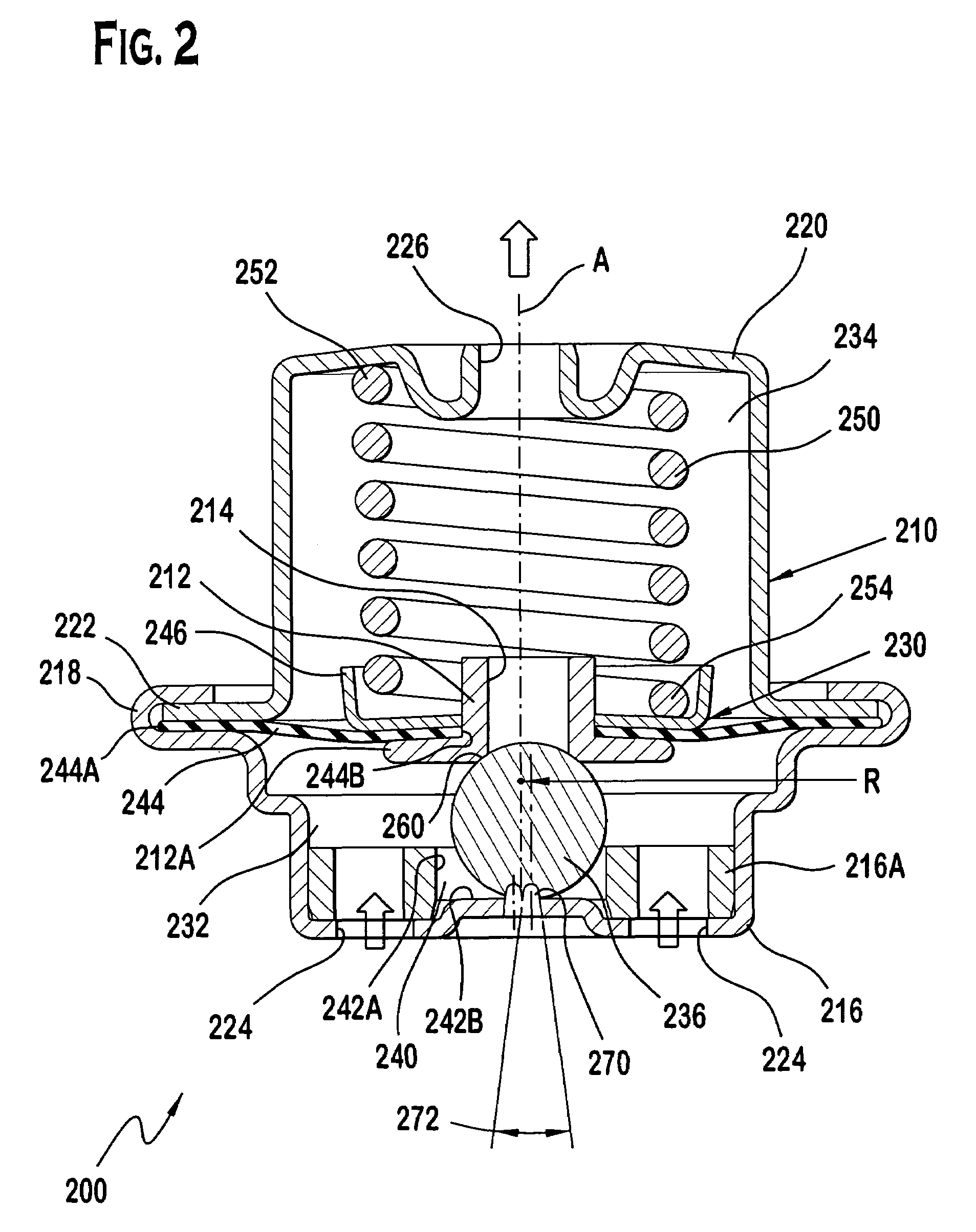Pressure regulator including a fixed valve ball and method of assembling the same