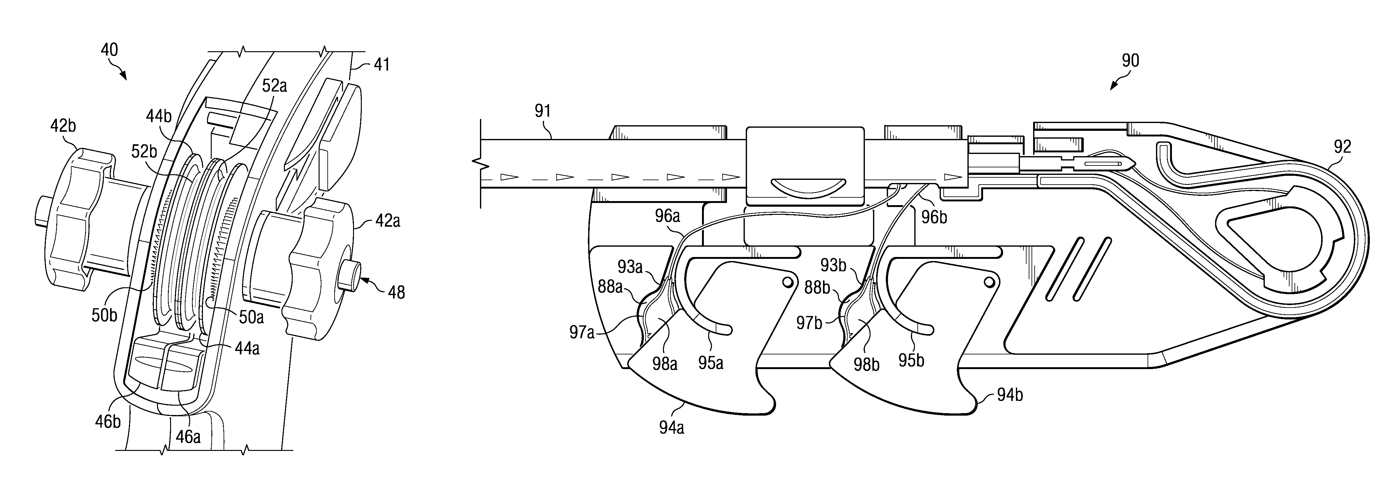 Independent suture tensioning and snaring apparatus