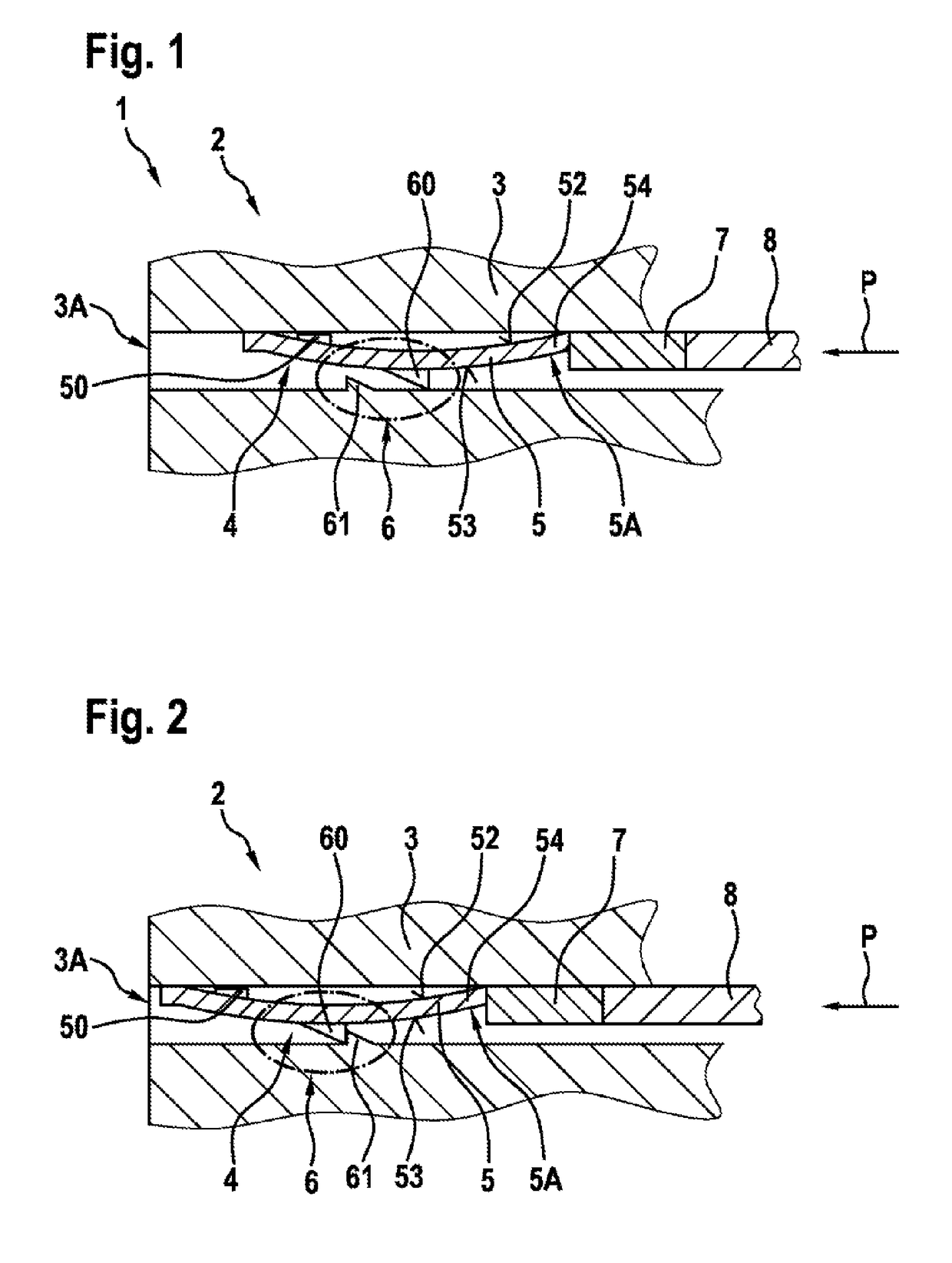 Direct plug-in element with integrated locking mechanism