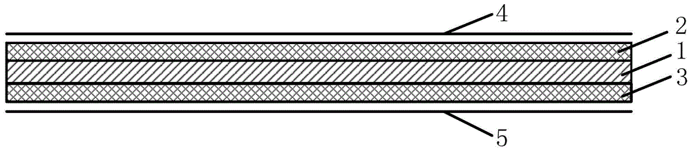 A double-sided aluminum-based copper clad laminate for LED lamps