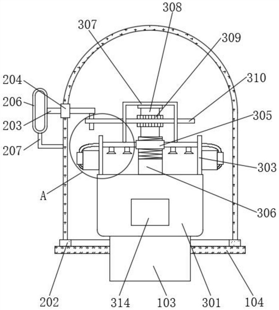 Dust-fall environment-friendly concrete aggregate mixing device and use method thereof