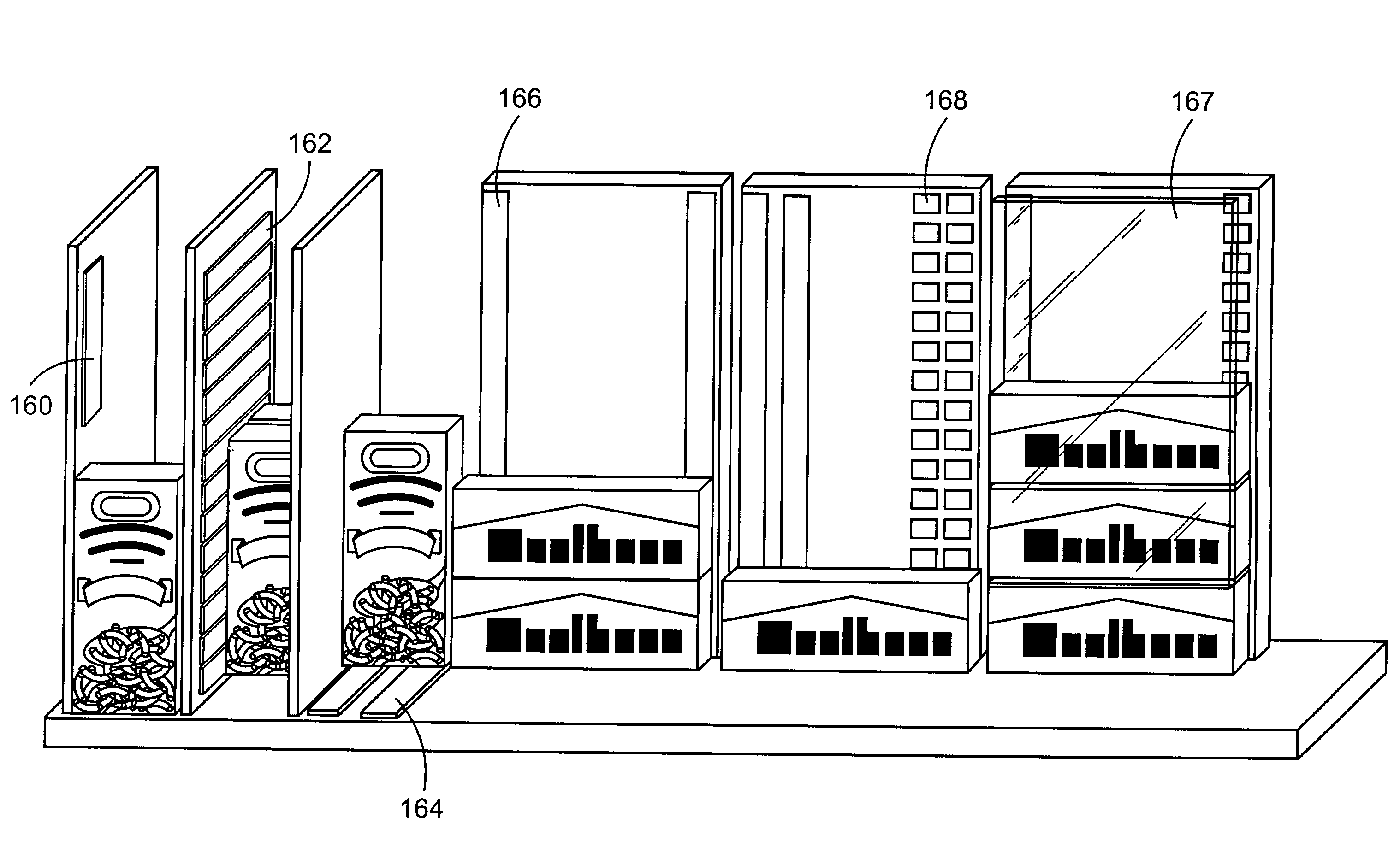 System for coupling package displays to remote power source