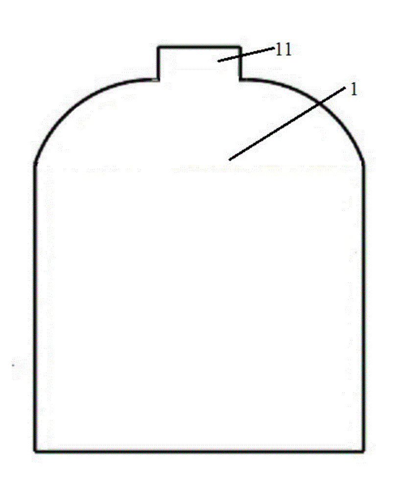 Liquid-discharged gas-liquid separator