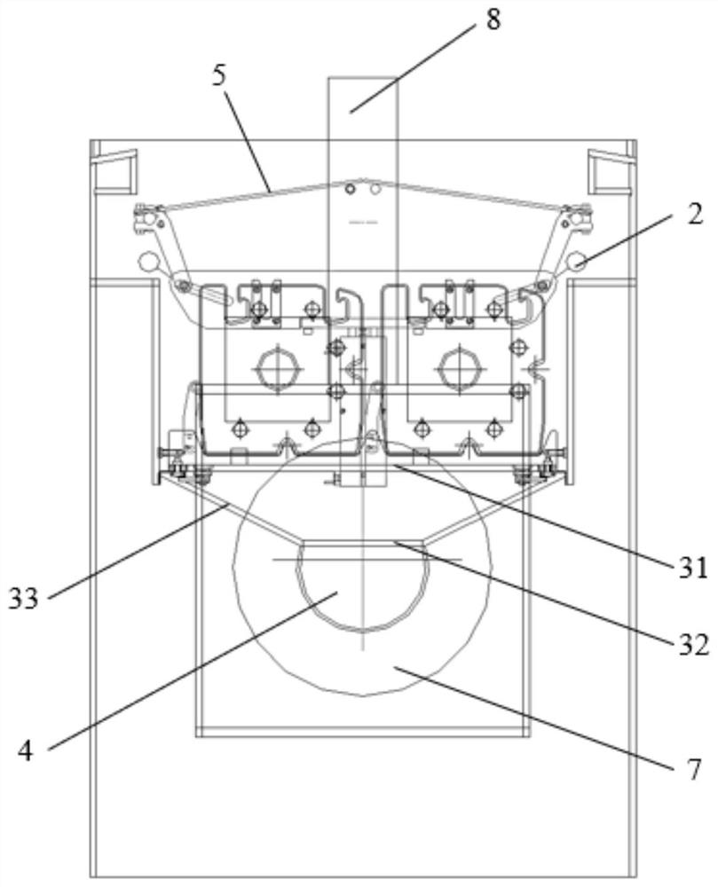 Negative pressure drying device